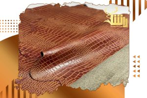 چرم بزی طرح دار