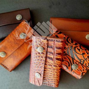 جاکارتی چرمی طبله چوبی